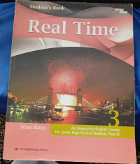Image of REAL TIME : An Interactive English Course for Junior High School Students Year IX