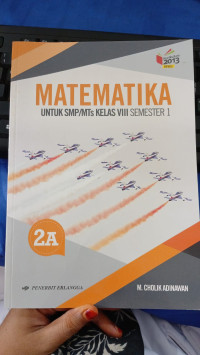 Image of MATEMATIKA UNTUK SMP/MTs KELAS VIII SEMESTER 1
