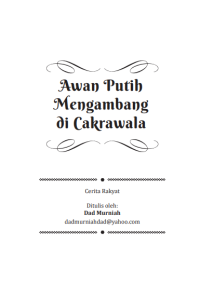 Ebook Awan Putih Mengambang di Cakrawala