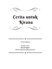 Image of Ebook Cerita untuk Kirana