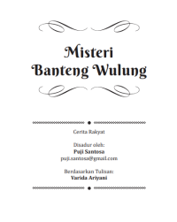 Ebook Misteri Banteng Wulung