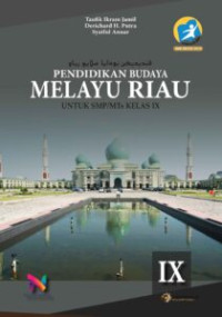 Image of Budaya Melayu Riau SMP/MTs Kelas IX